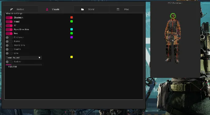 VISOR preview